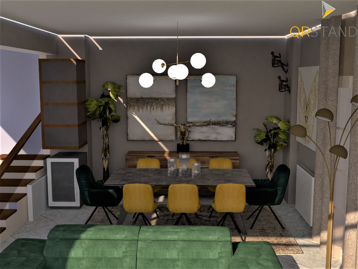 3D σχέδιο χώρου οικίας